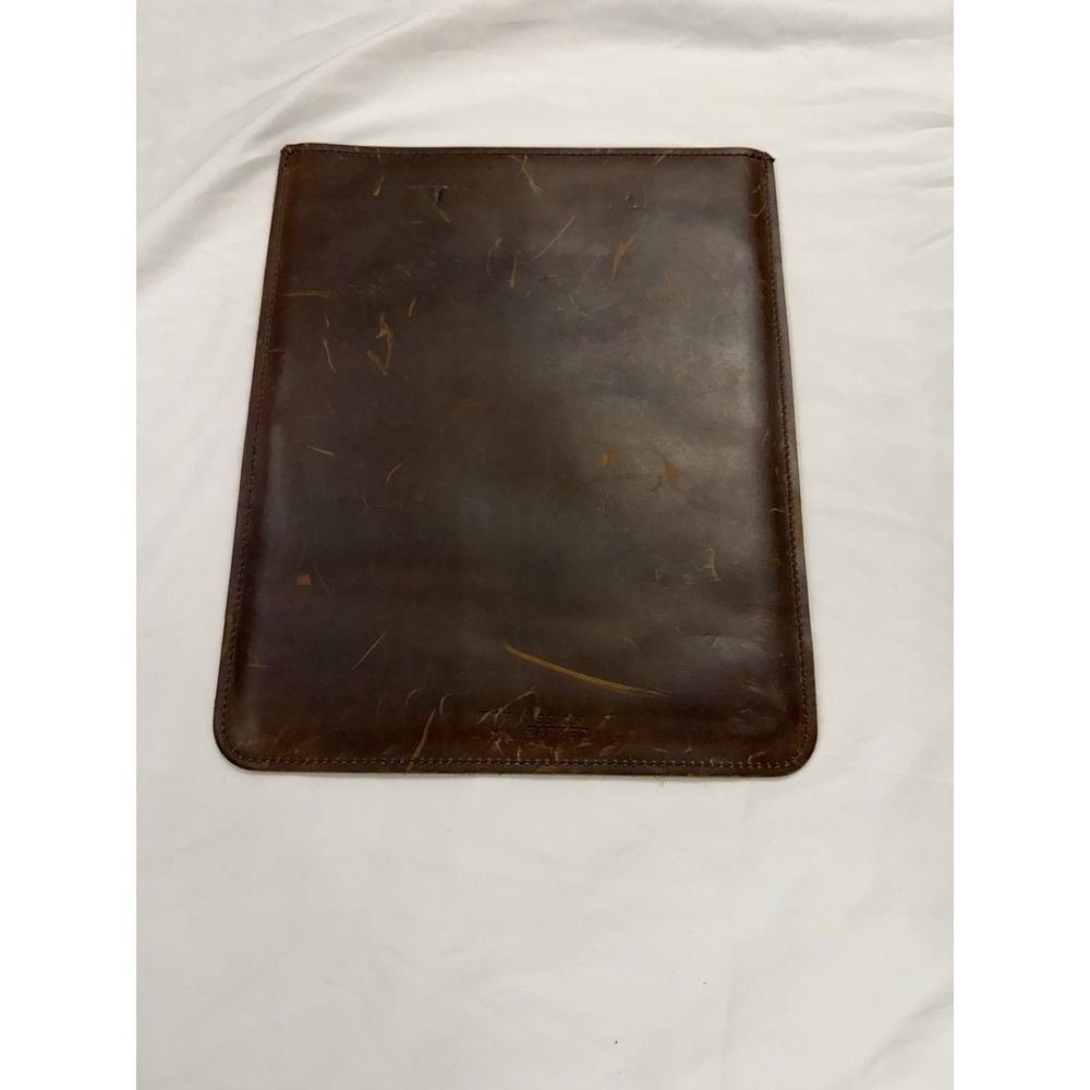 Mission Leather Sleeve Cover Case for Inch iPad Pro Brown Vertical - Picture 3 of 7